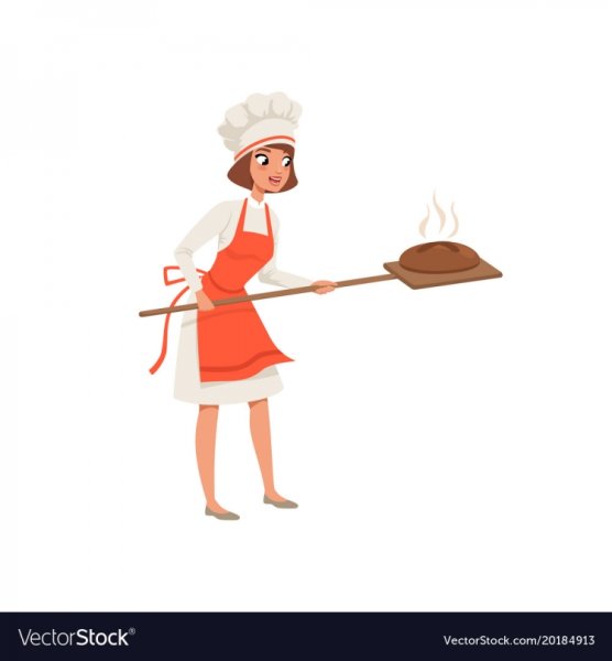 Пекарь женщина для детей