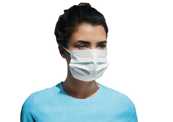 Человек в медицинской маске