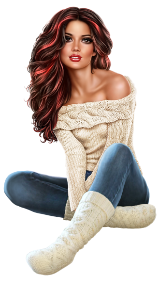 Девушка клипарт