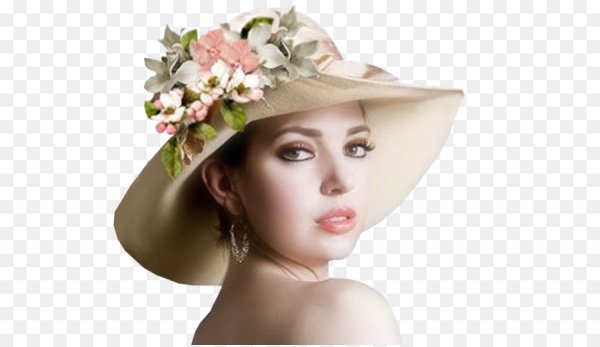 Дама в шляпке