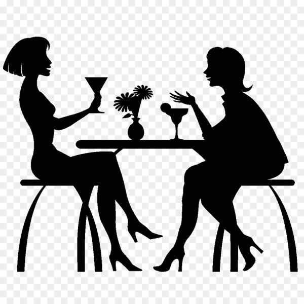 Подруги силуэт