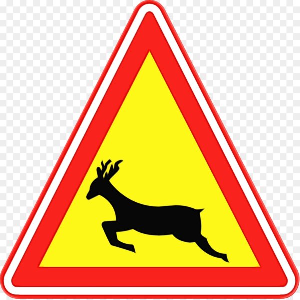 Знаки животных дорожные предупреждающие