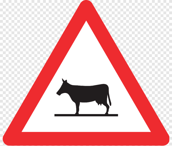 Знак Дикие животные