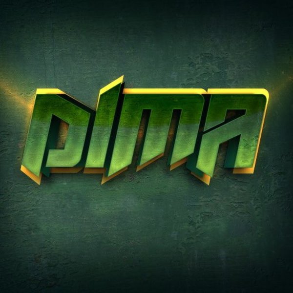 Дима надпись