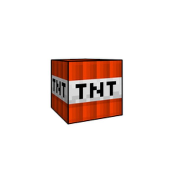 ТНТ из майна без фона