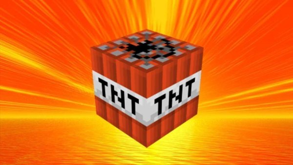 Блок ТНТ В майнкрафт