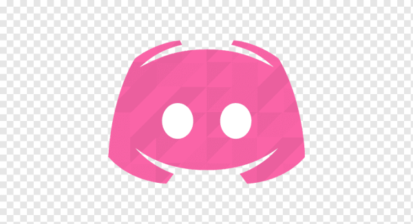 Ярлык Дискорд розовый