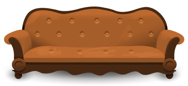 Прозрачные иллюстрации диваны