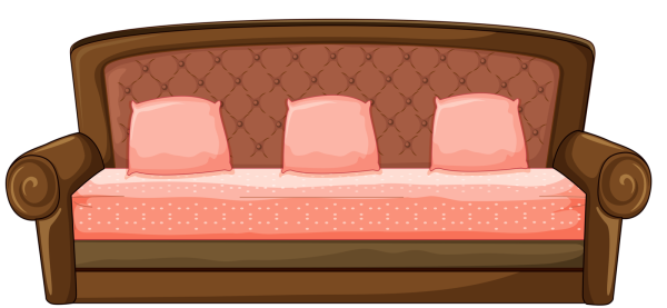 Мультяшная мягкая мебель