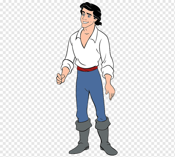 Принц Ариэль в полный рост