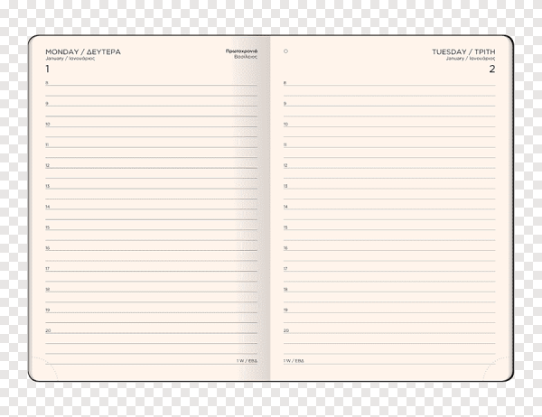 Дневник на прозрачном фоне в закрытом виде