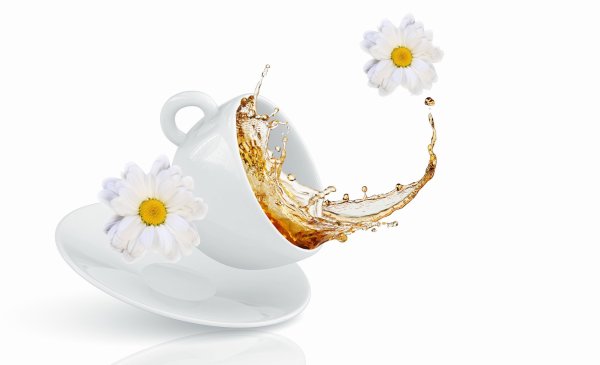 Падающая чашка