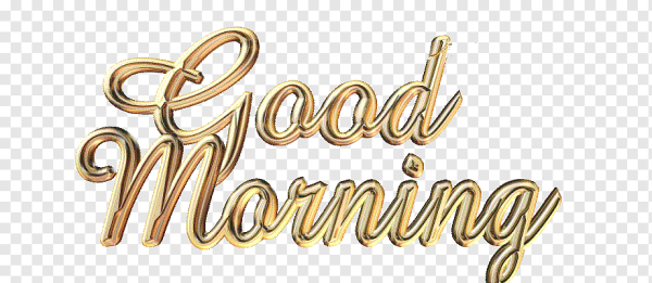 Доброе утро на прозрачном фоне