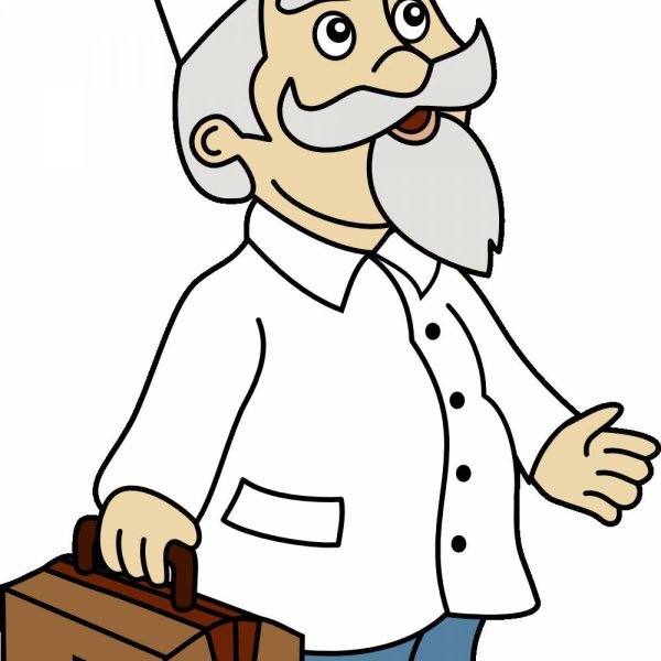 Рисунок доктора Айболита