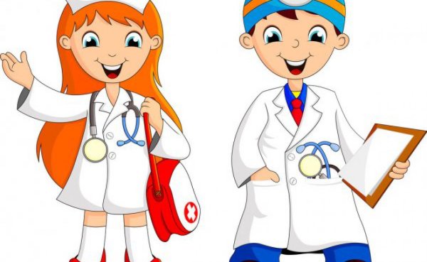 Врач профессия мультяшный