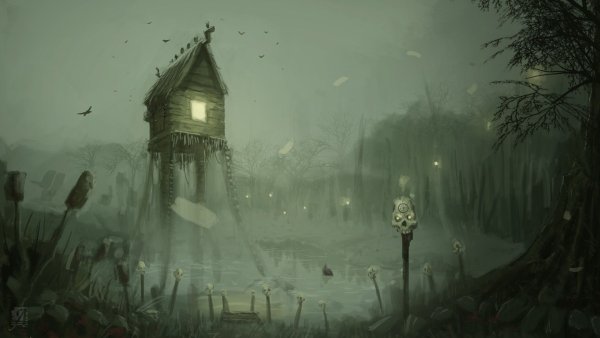 Избушка на болоте