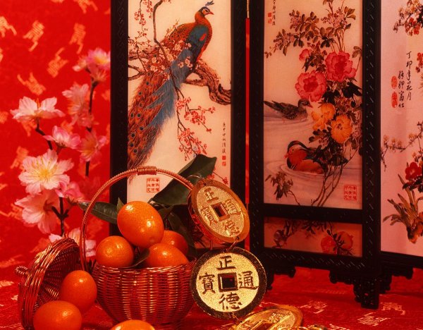 Картина фен шуй для богатства