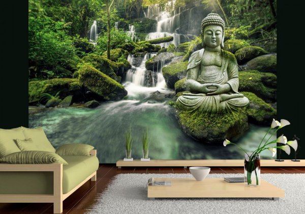 Будда водопад