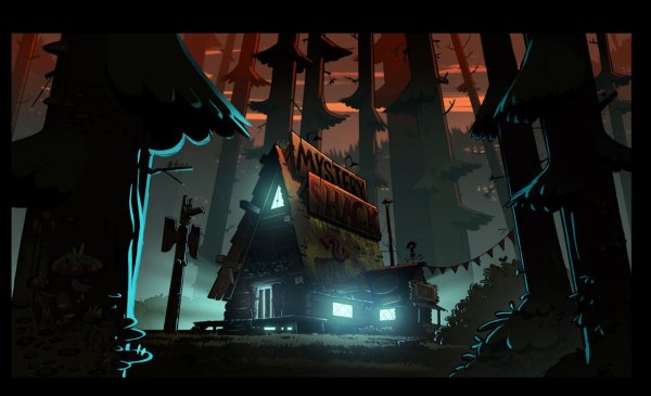 Гравити Фолз Mystery Shack обои