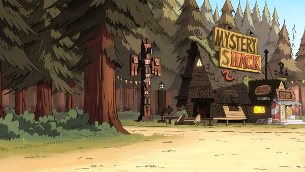 Лес из Гравити Фолз