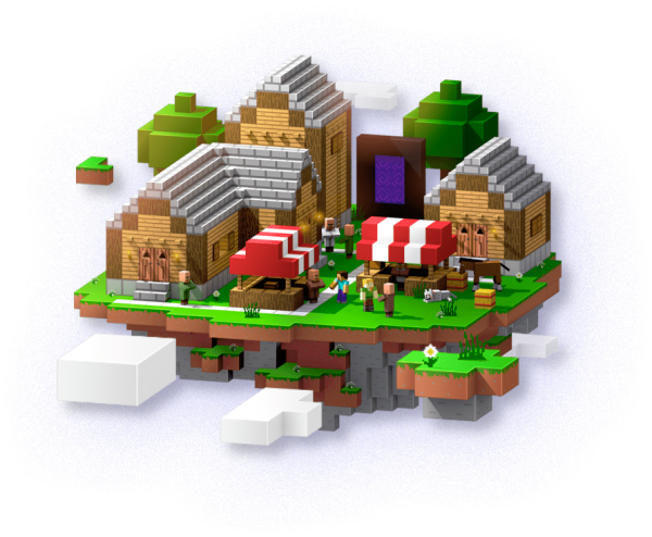 Дом в МАЙНКРАФТЕ без фона