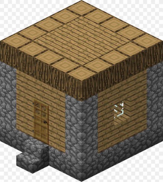 Деревенский дом из МАЙНКРАФТА