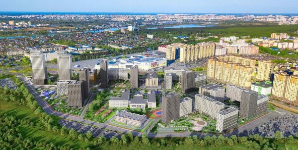 Микрорайон Звездный Тюмень