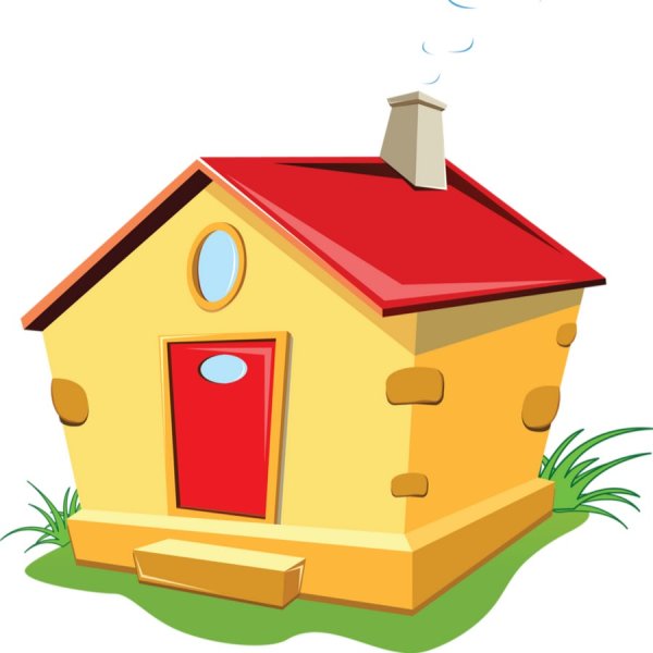 Домик мультяшный