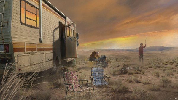 Breaking Bad Art фургон