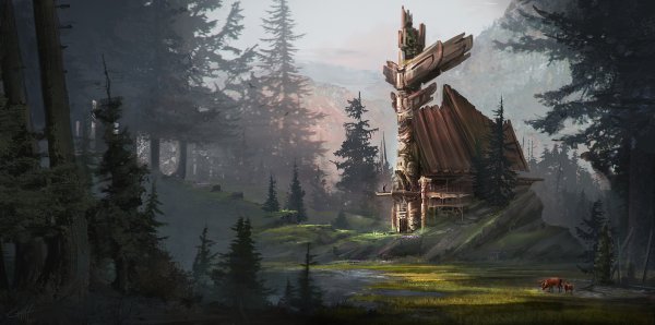 Языческий лес