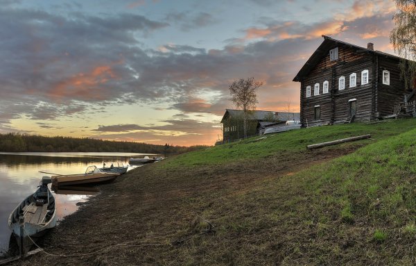 Деревня Семжа Архангельская область