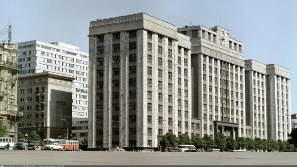 Здание Госплана СССР В Москве