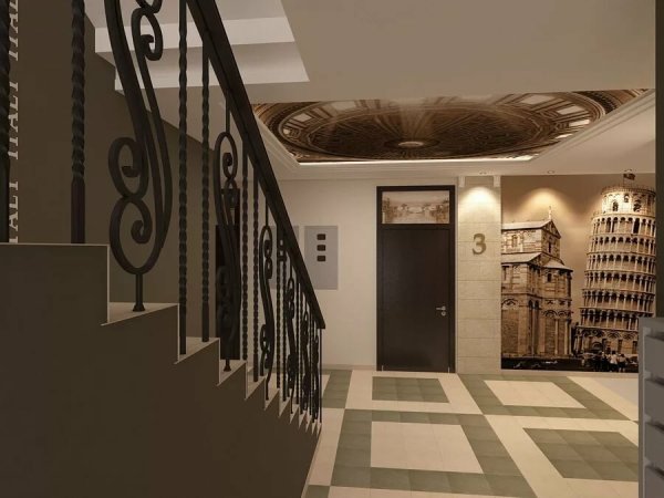 Красивый подъезд