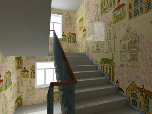 Роспись подъездов многоквартирных домов