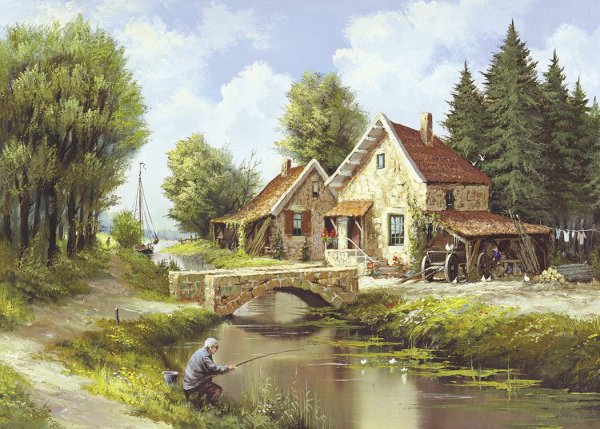 Кинкейд Томас. Дом у горного озера