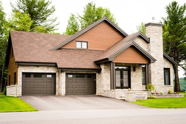 Американский дом с гаражом