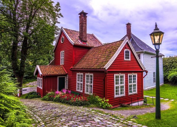Красный дом Норвегия