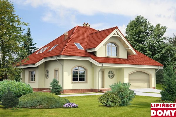 Дом с терракотовой крышей