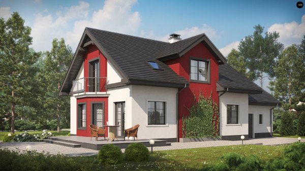 Проекты красивых домов из газобетона