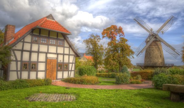 Мельница Хоенвальдек Германия
