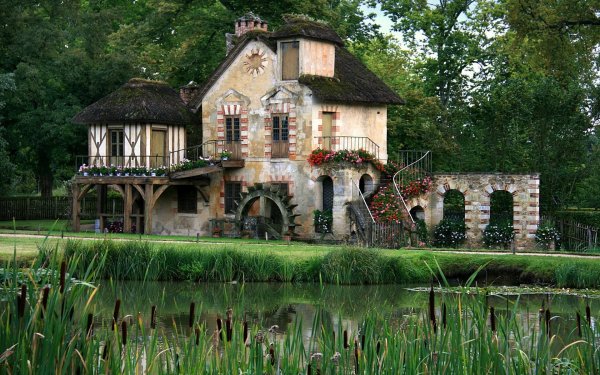 Деревня Марии Антуанетты мельница