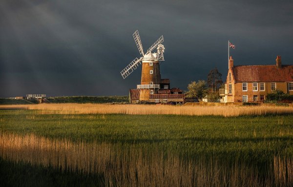 Геншин деревня мельница