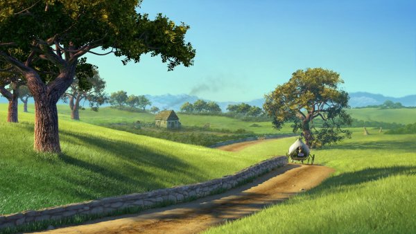 Природа из мультика Шрек