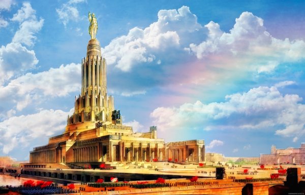 Борис Иофан дворец советов