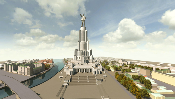 Дворец советов проект Бориса Иофана