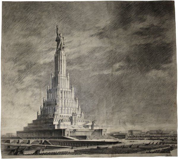 Восьмая сталинская высотка дворец советов