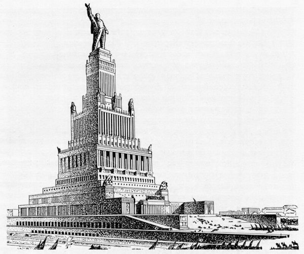 Иофан дворец советов проект