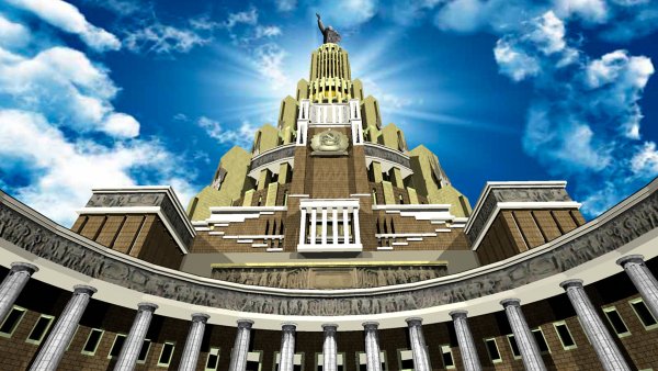 Дом советов Москва проект