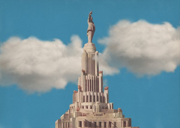 Дворец советов на месте храма Христа Спасителя