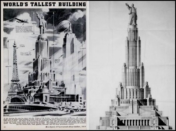 Дворец советов неосуществлённый грандиозный проект в Москве